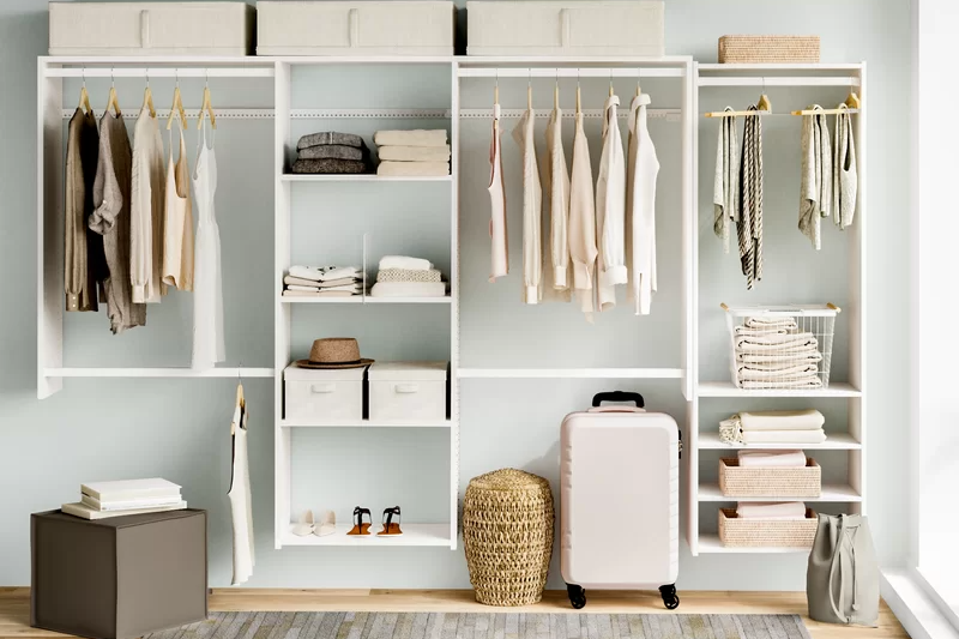 Maximize Your Storage Space With Tribesigns Free-Standing Closet Organizer